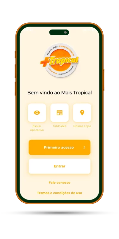 Imagem 02 do aplicativo mais tropical